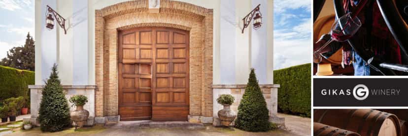 Degustazione di vini semplice presso l'azienda vinicola Gikas
