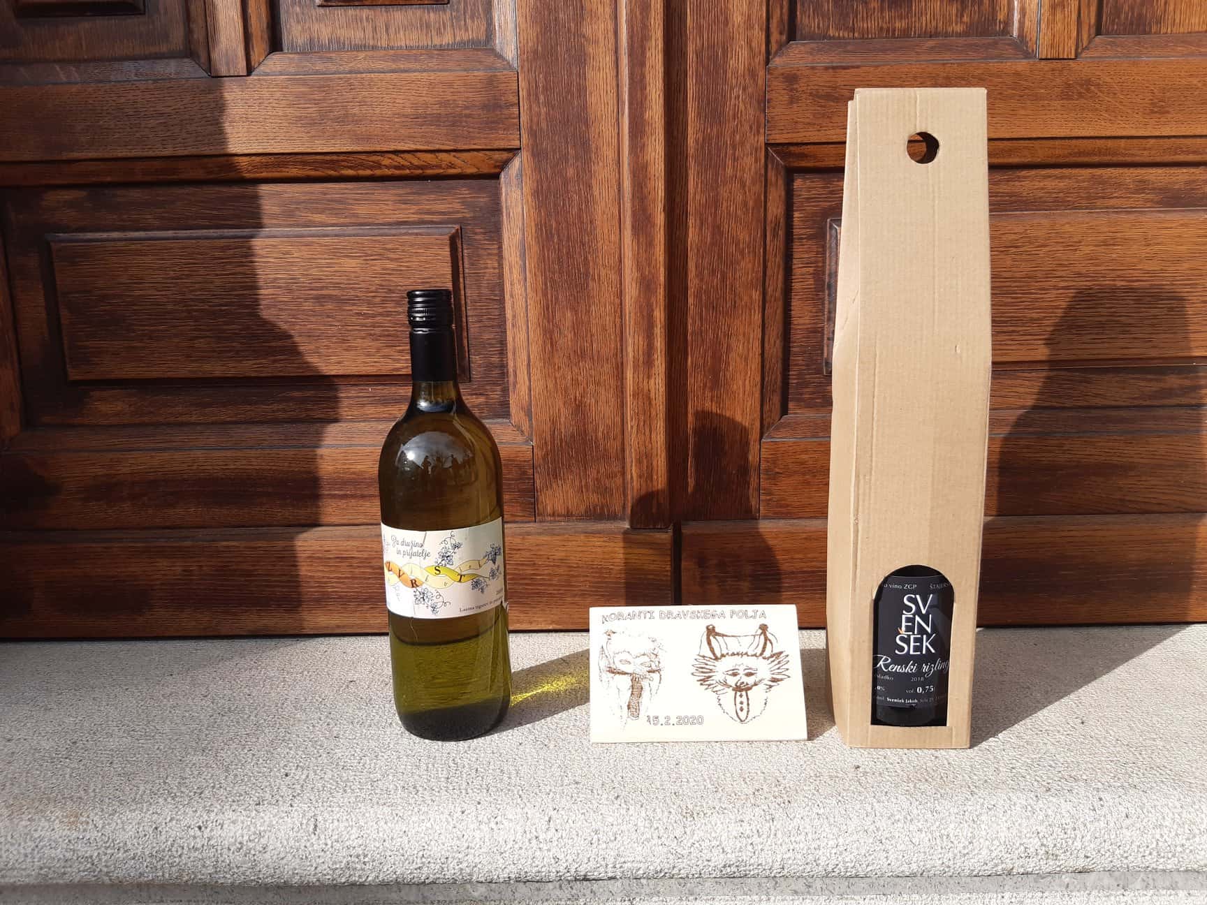 Weinprobe im Kletarstvo Petrič