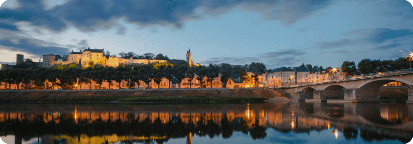 Chinon wine city
