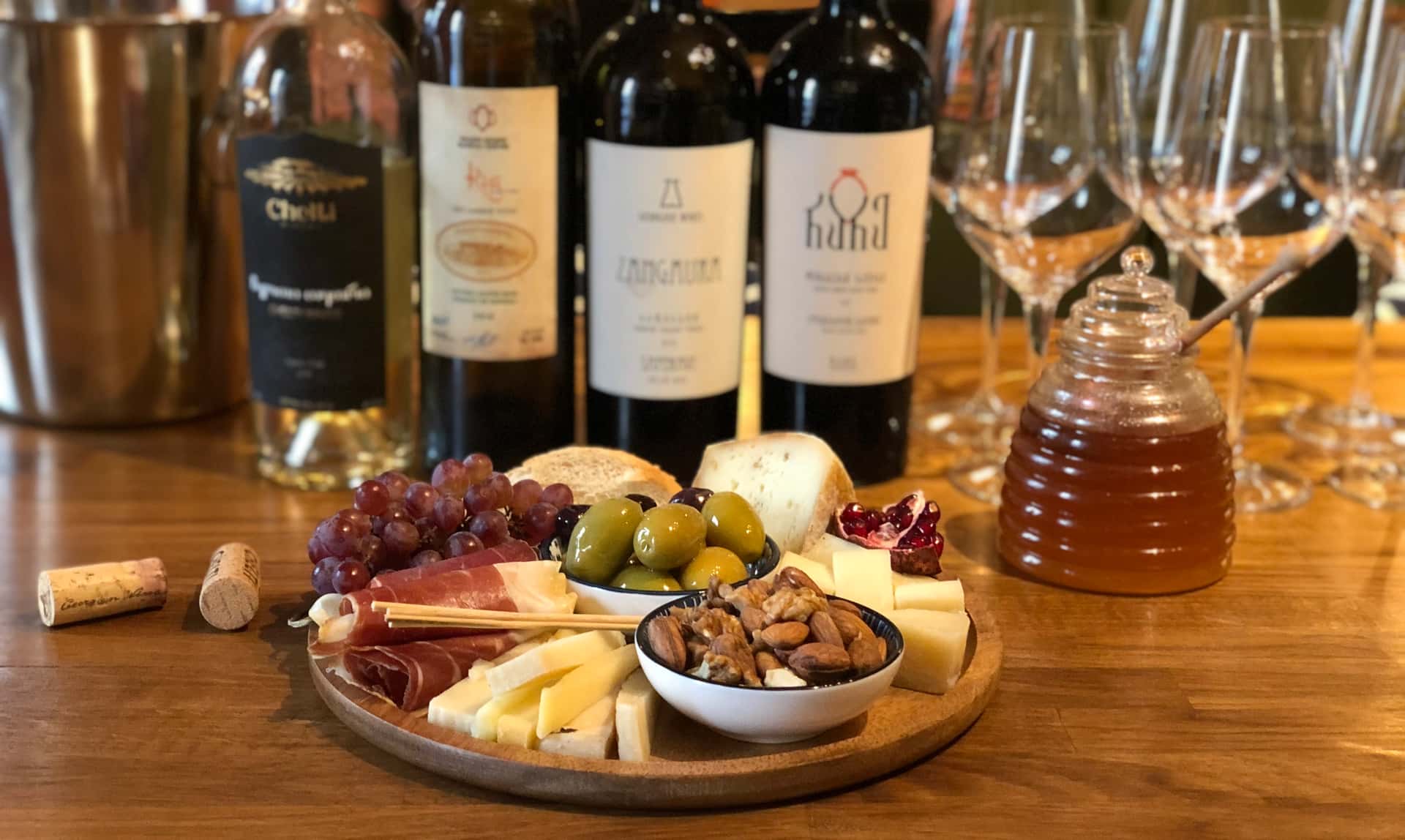 Dégustation de vins à Wine Point