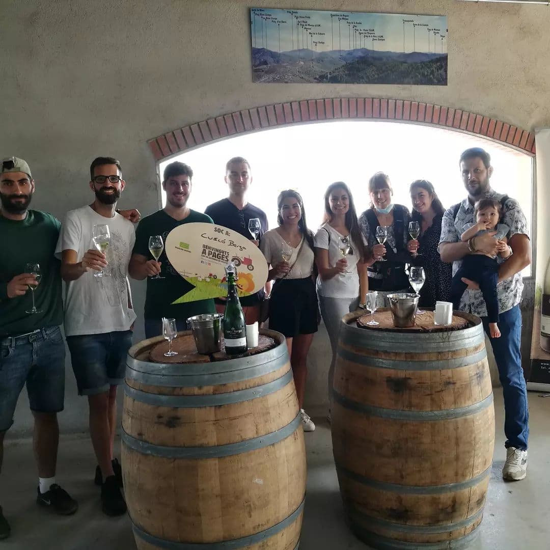 Premium-Besuch im Weingut Cuscó Berga Foto 5