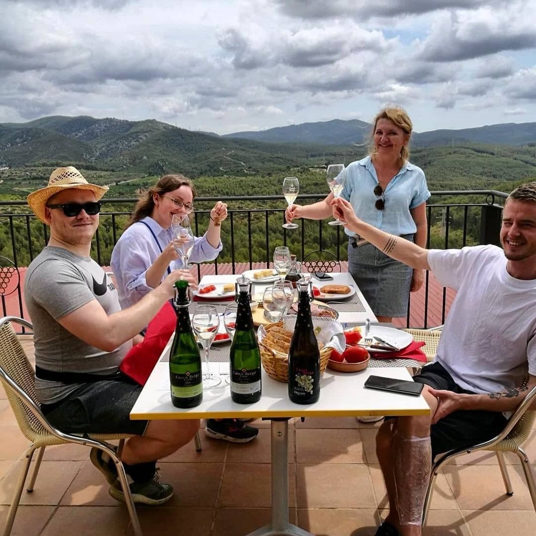 Premium-Besuch im Weingut Cuscó Berga Foto 4