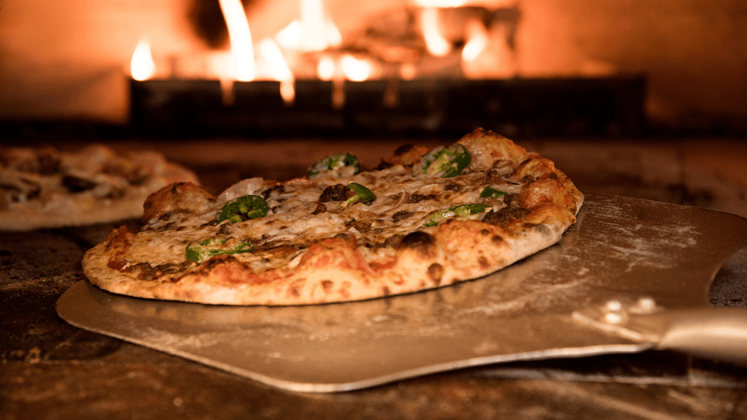 Winter wine and pizza
