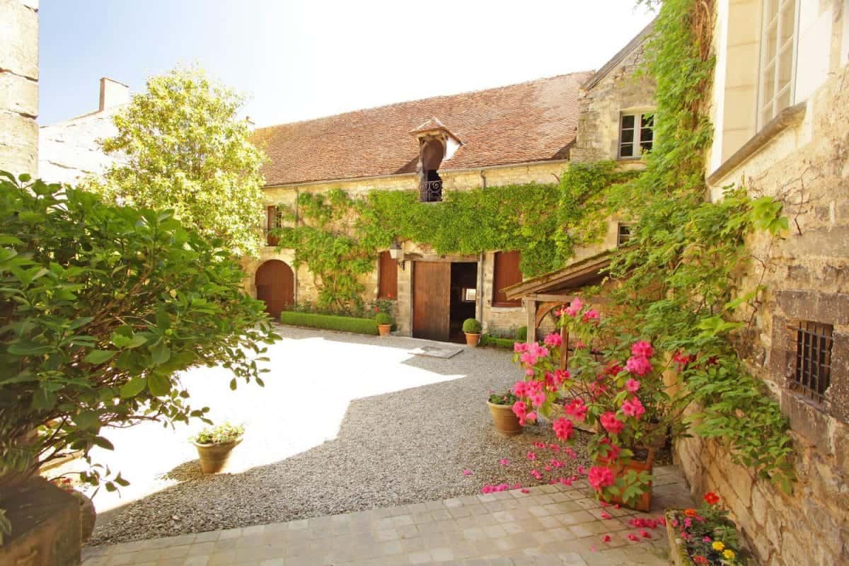 Wine region landscape
