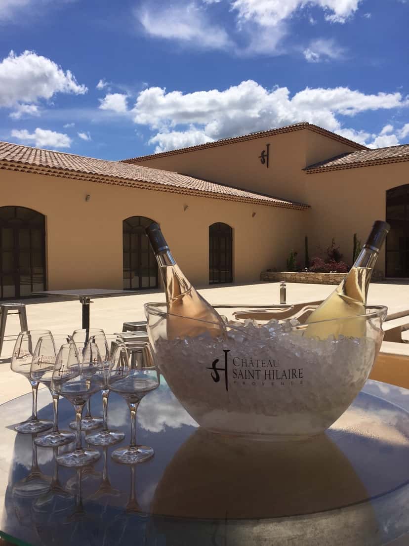 Degustação de vinhos e tour no Château Saint Hilaire