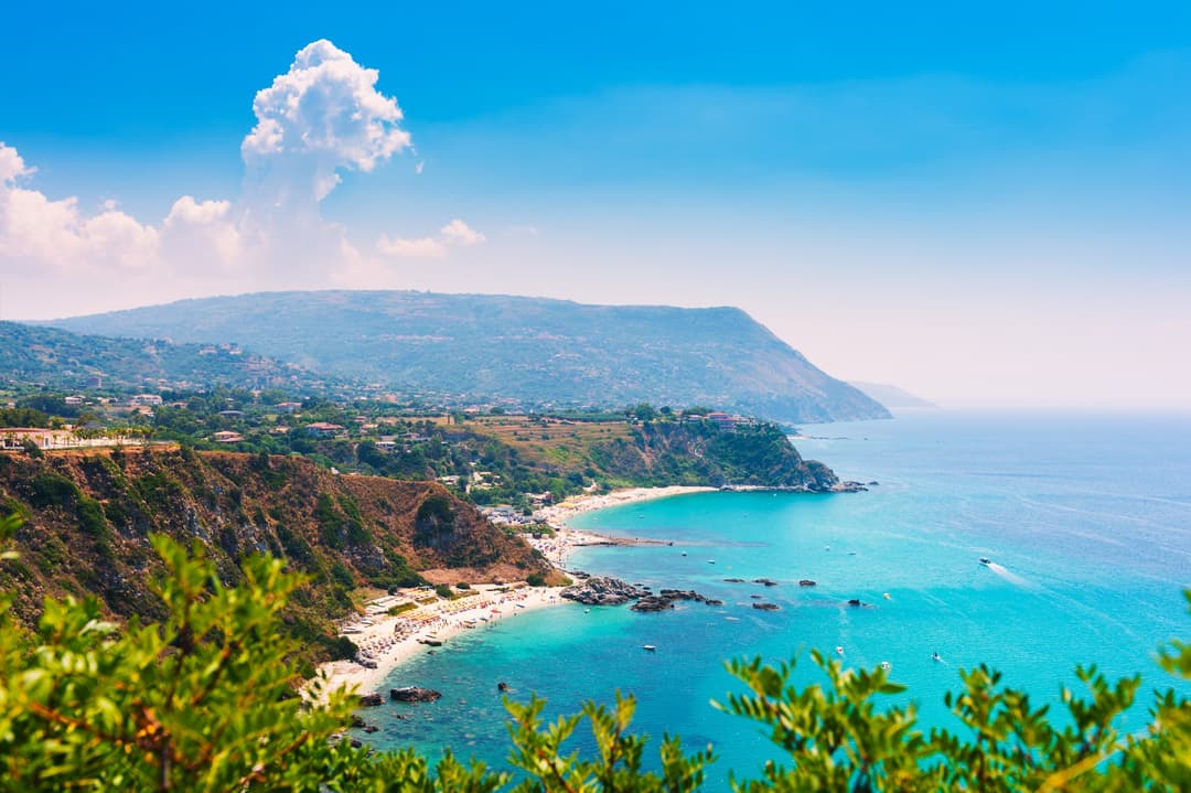 Breathtaking view over Capo Vaticano, Calabria, Italy - must see destination
