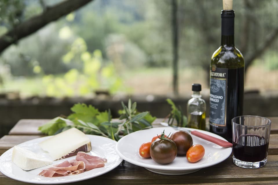 A culinária da região vinícola de Abruzzo para ser harmonizada com o vinho abruzzês