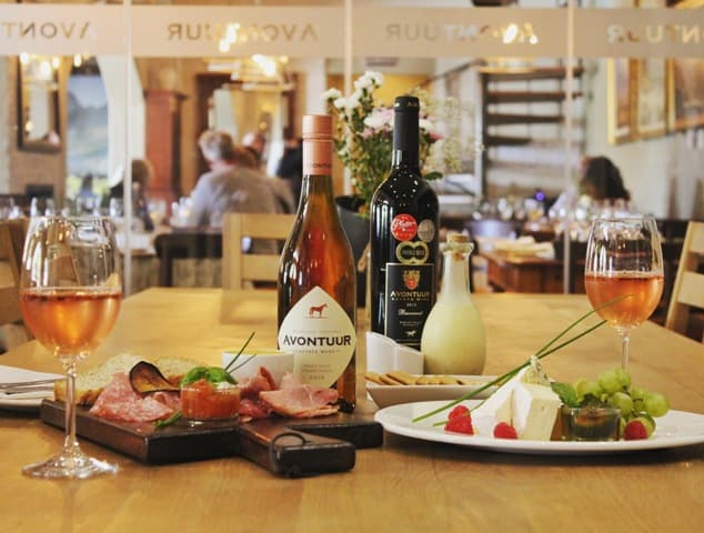 Weinprobe bei Avontuur