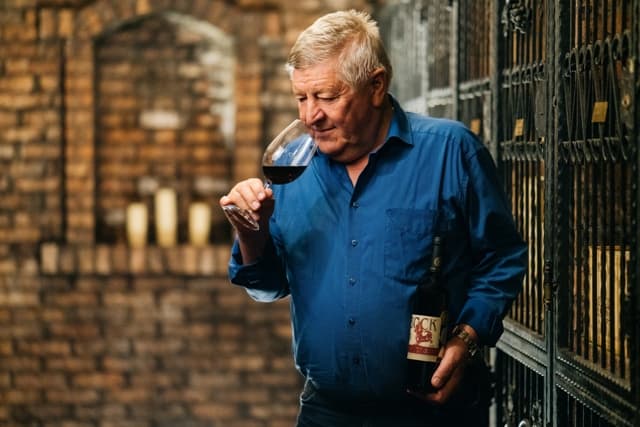 Weinprobe und Führung im Weingut Bock
