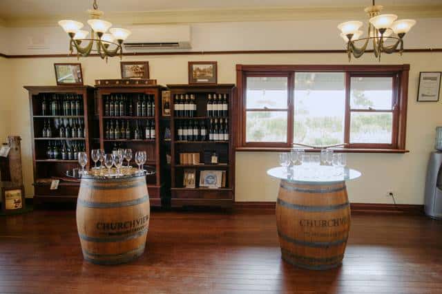 Degustação de vinhos em Churchview Estate