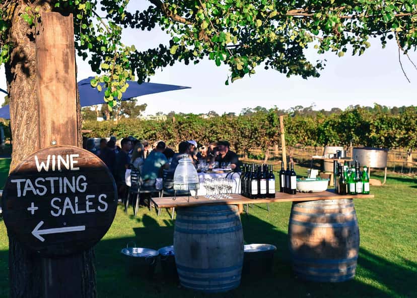 Weinprobe und Tour im Raidis Estate Coonawarra