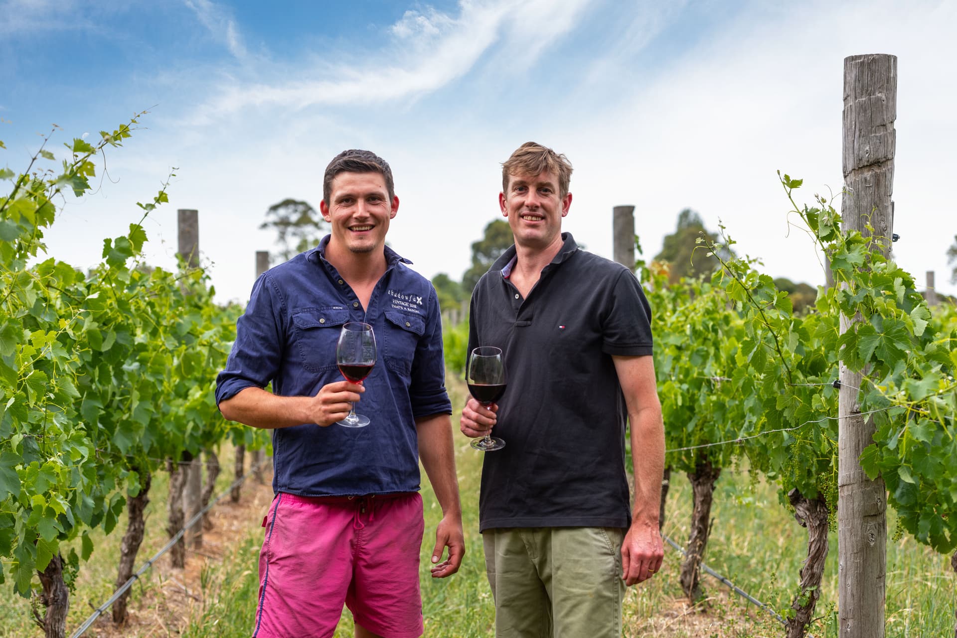 Weinprobe bei Shadowfax Wines