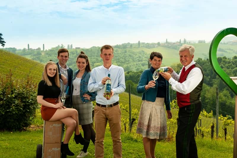 Weinverkostung und Führung im Weingut Johannes Jöbstl