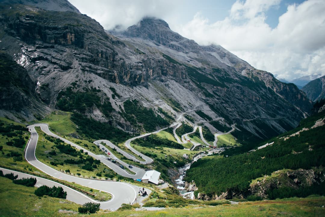 Stelvio Pass, Trentino-Alto Adige Region, Italy