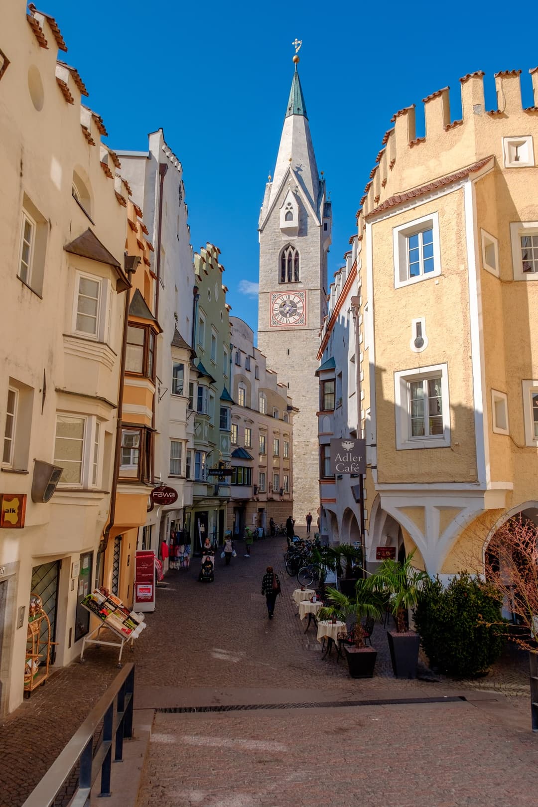 Streets of Brixon, Trentino-Alto Adige, Italy