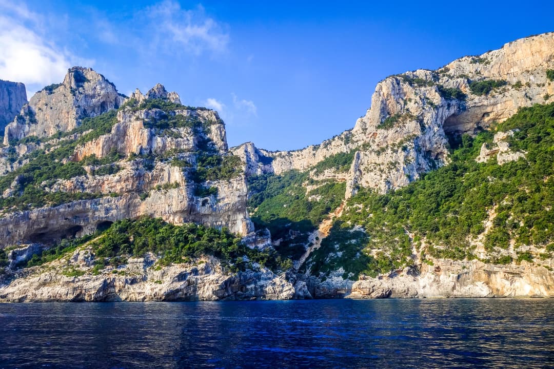 Orosei Natural Park in Sardinia wine region, Italy