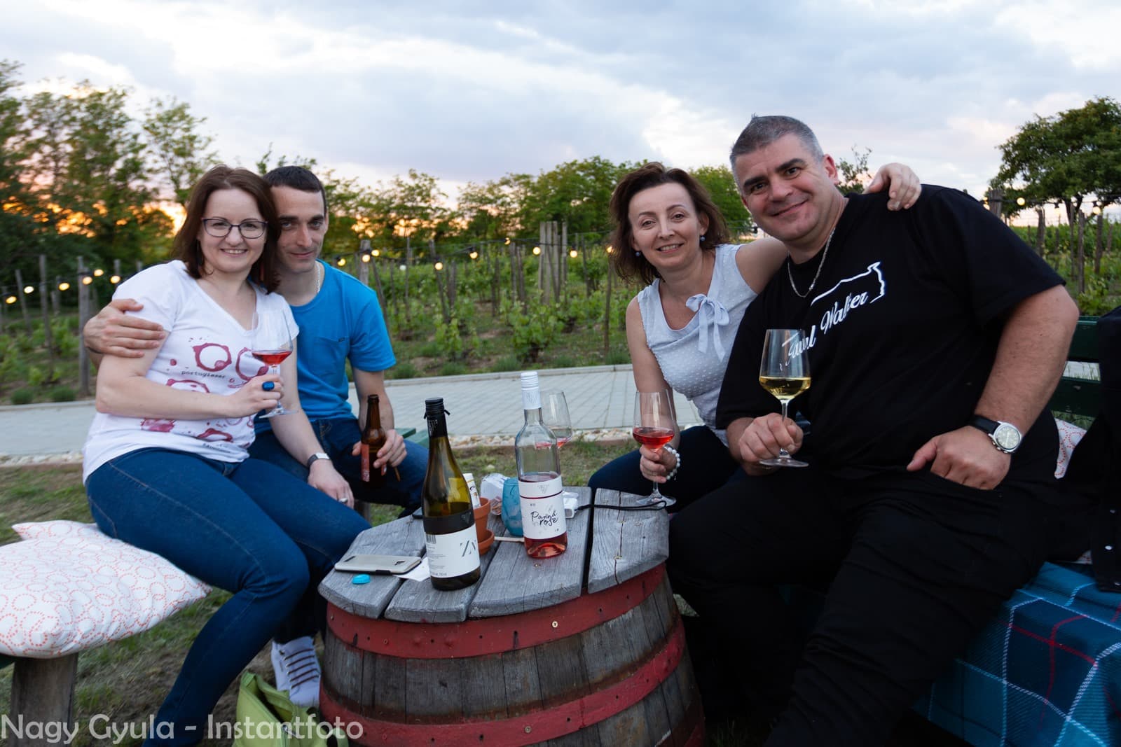 Cata de vinos y visita a la bodega Csetvei