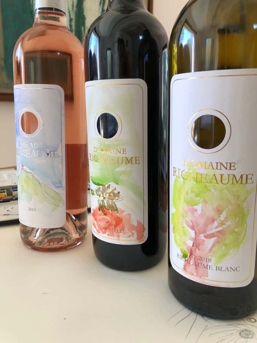 Degustação de vinhos e tour no Domaine Richeaume