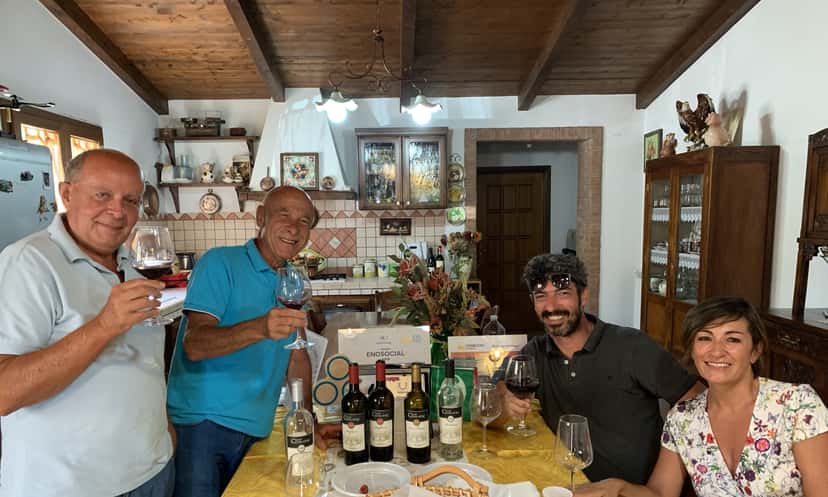 Degustação de vinhos e tour na Tenuta Celimarro