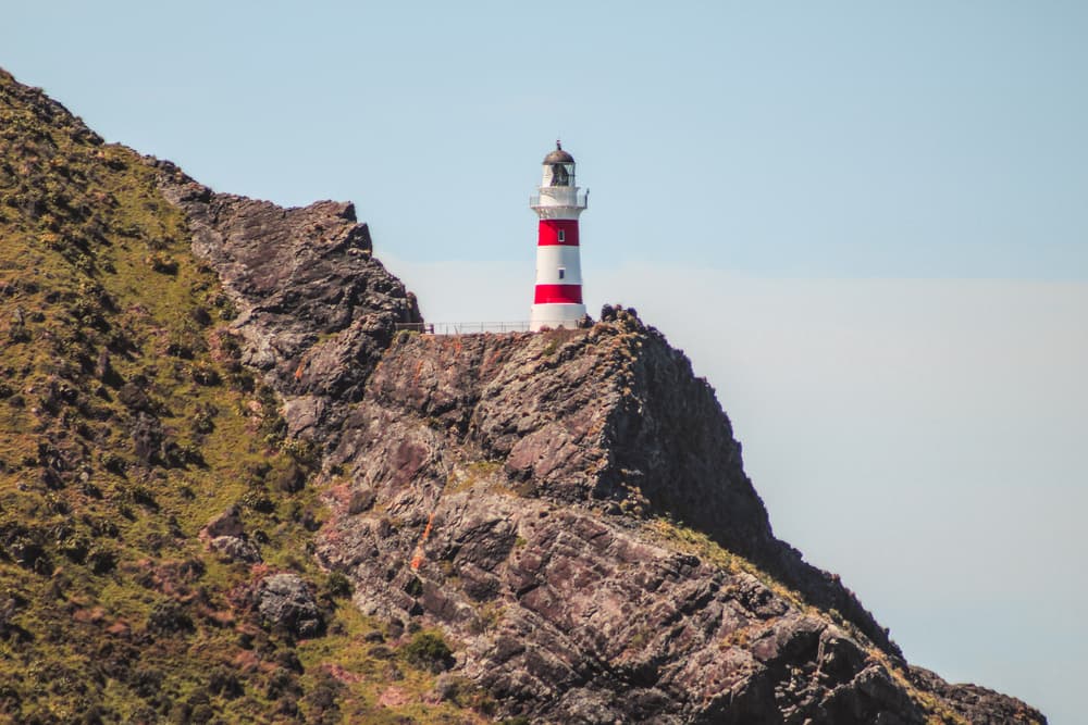 Cape Palliser lighthouse, Wairarapa wine region, New Zealand