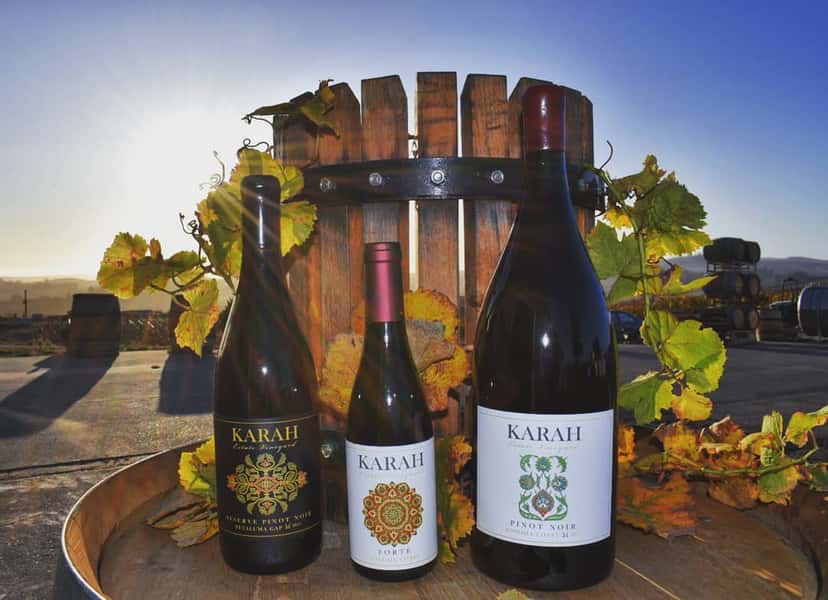 Vinprovning och rundtur på Karah Estate Vineyard