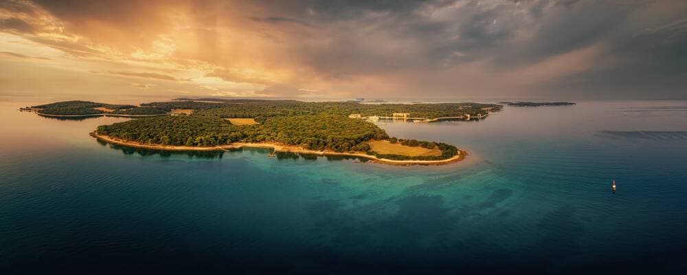 Nationalpark Brijuni, Weinregion Istrien, Kroatien