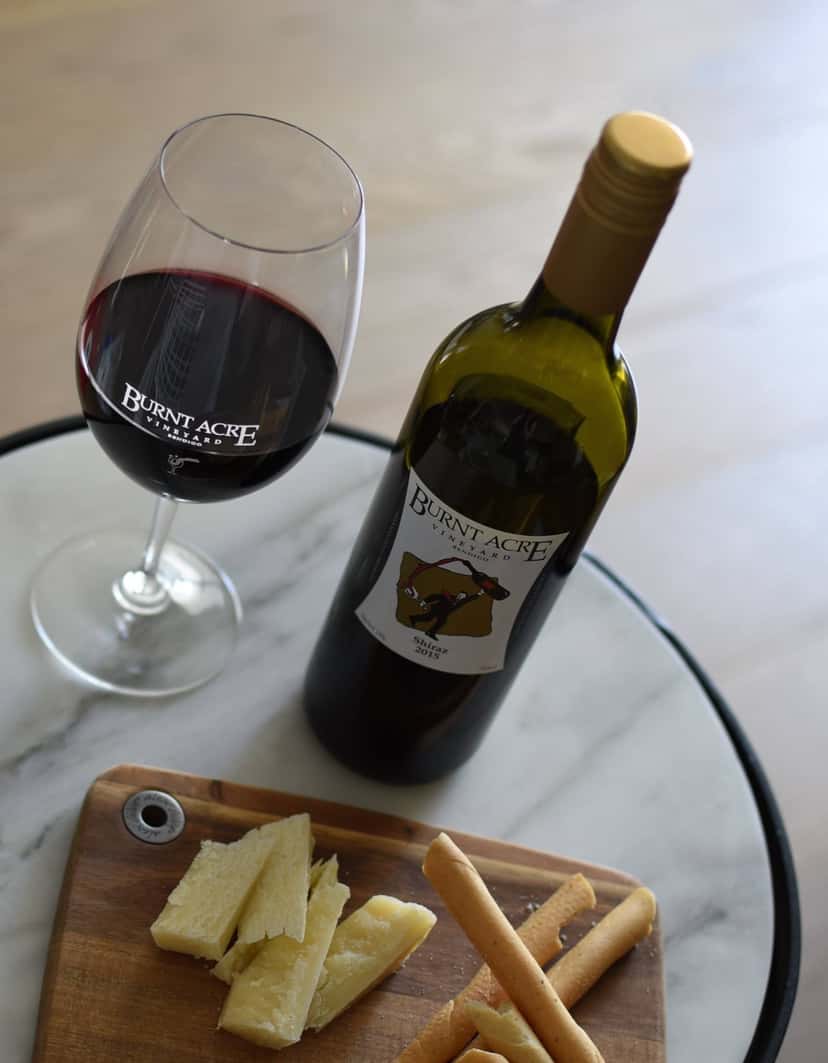 Cata de vinos y visita guiada al viñedo Burnt Acre