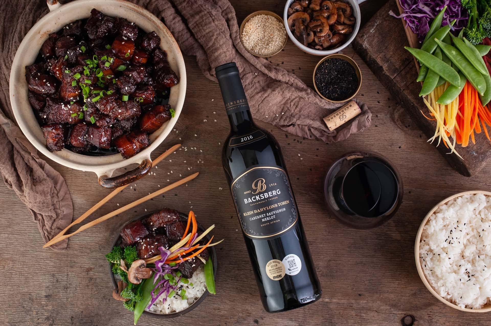 Degustação de vinhos da Quinta Geração na Backsberg Estate…