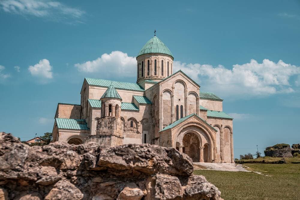 Cathédrale Bagrati à Koutaïssi, région viticole d'Iméréthie, Géorgie