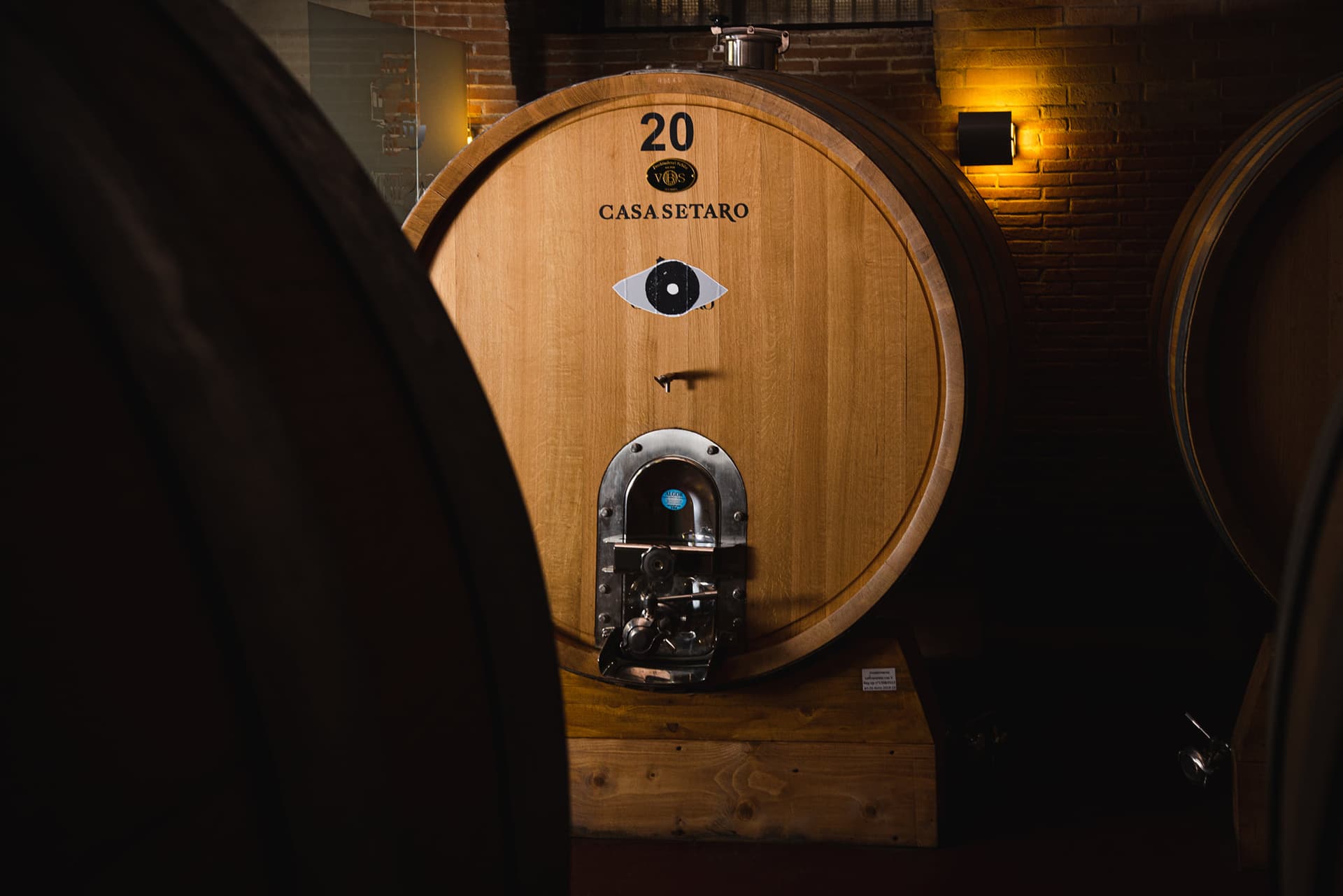 Experiência de degustação de vinhos com almoço na Casa Setaro