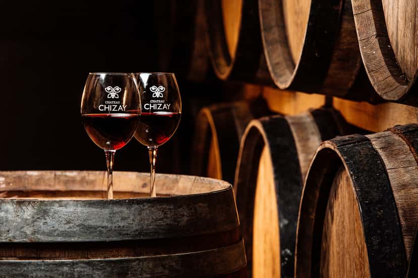 Dégustation de vins haut de gamme au Château Chizay