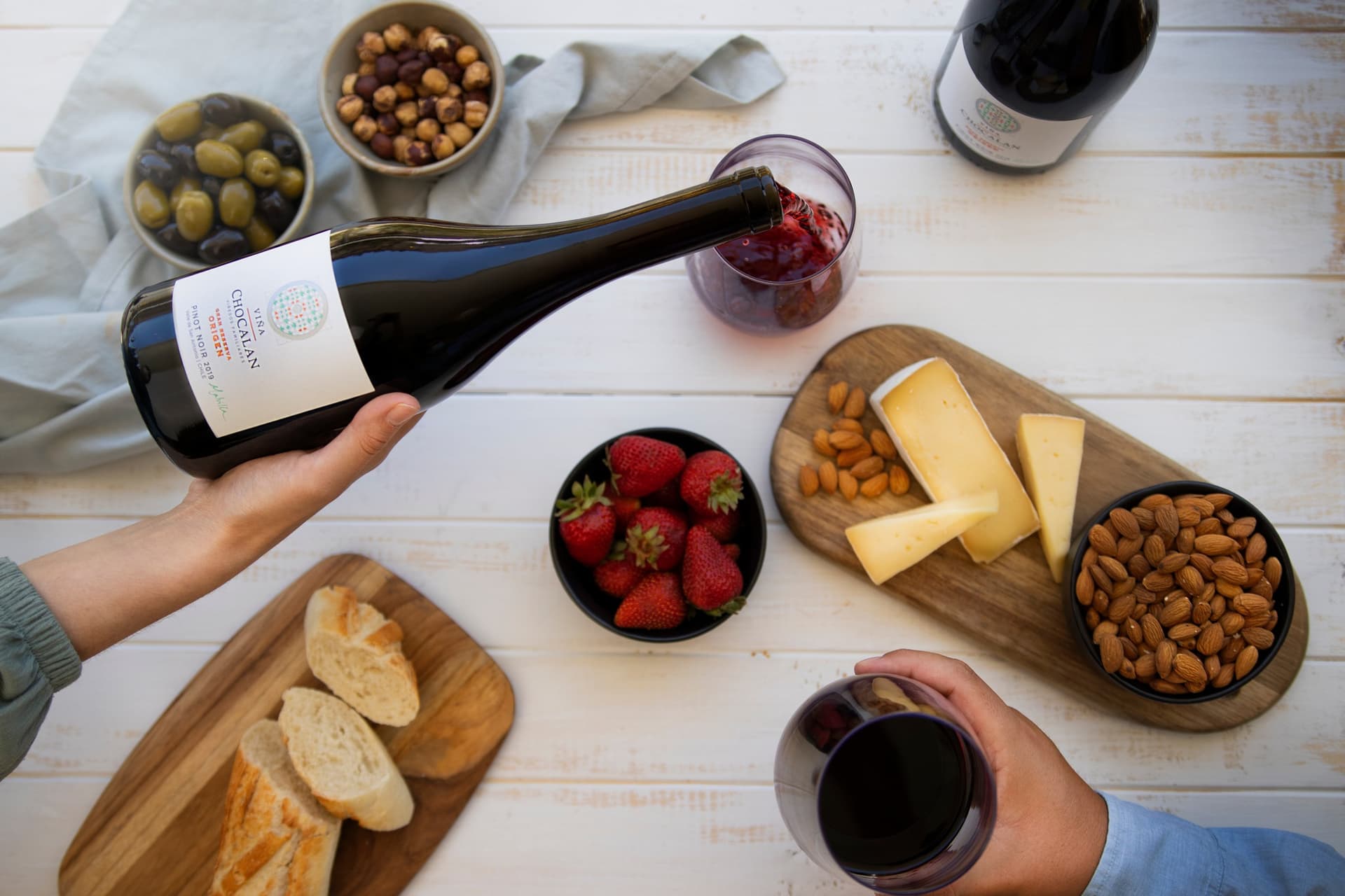 Degustação de chocolate e vinhos na Viña Chocalán