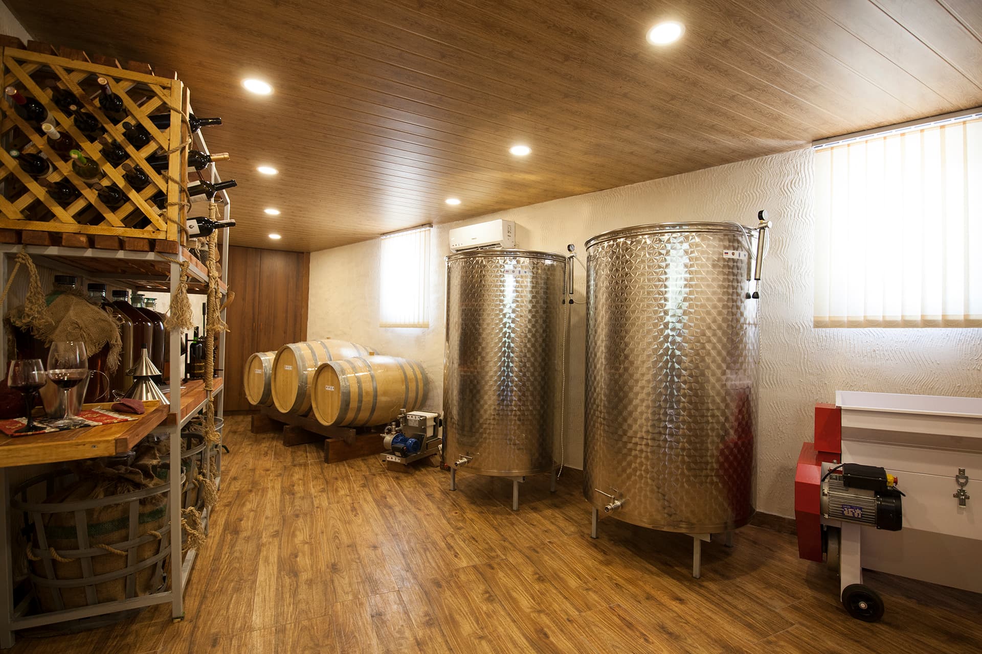 Dégustation de vins et dîner au Mnatsakanyan's Gastro Yard