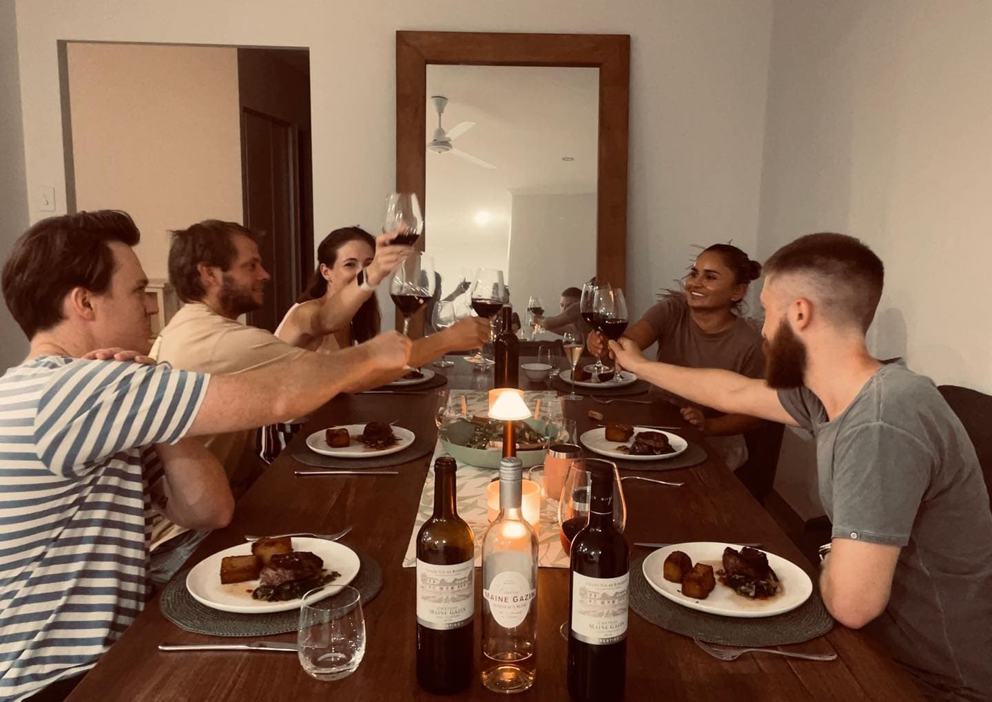 Weinprobe und Tour im Château Maine Gazin