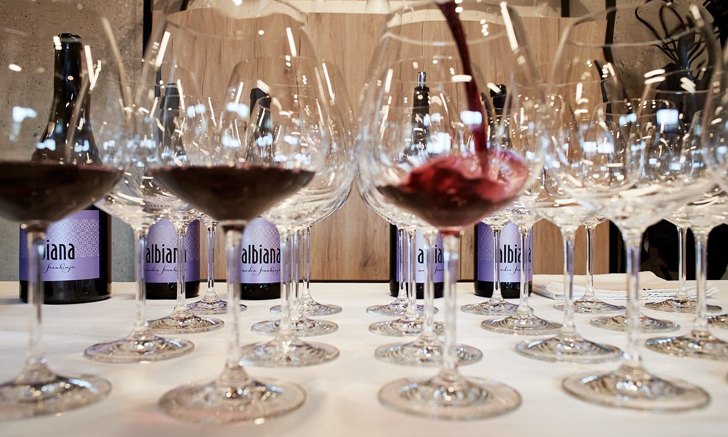 Dégustation de vins haut de gamme au domaine Albiana - Cave à vin Zaren
