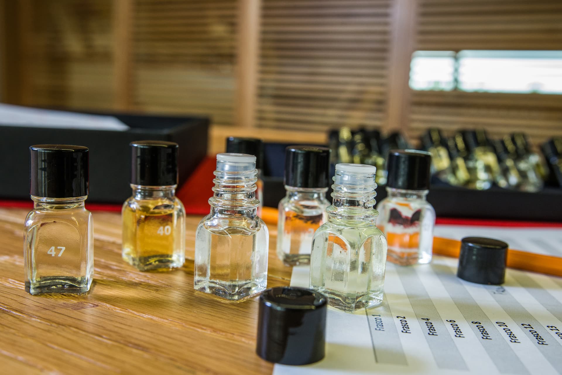 Juego de aromas en Caminhos Cruzados