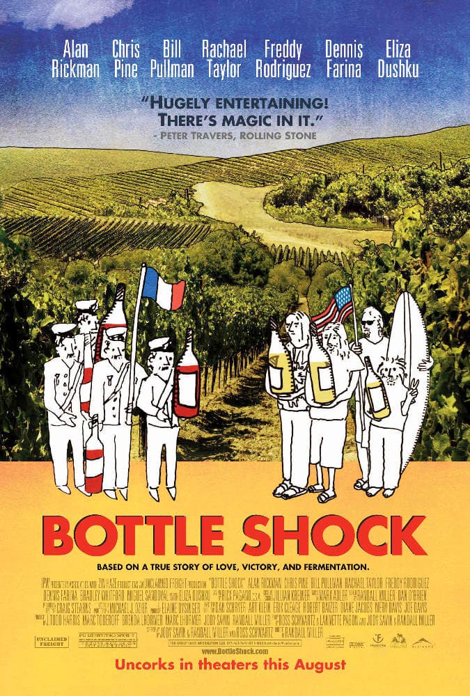 Bottle Shock Wine Movies