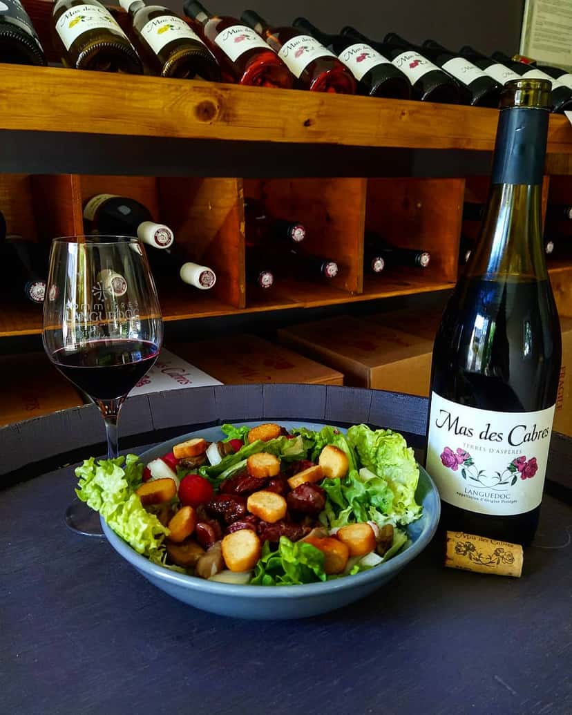 Weinprobe und Tour im Mas des Cabres