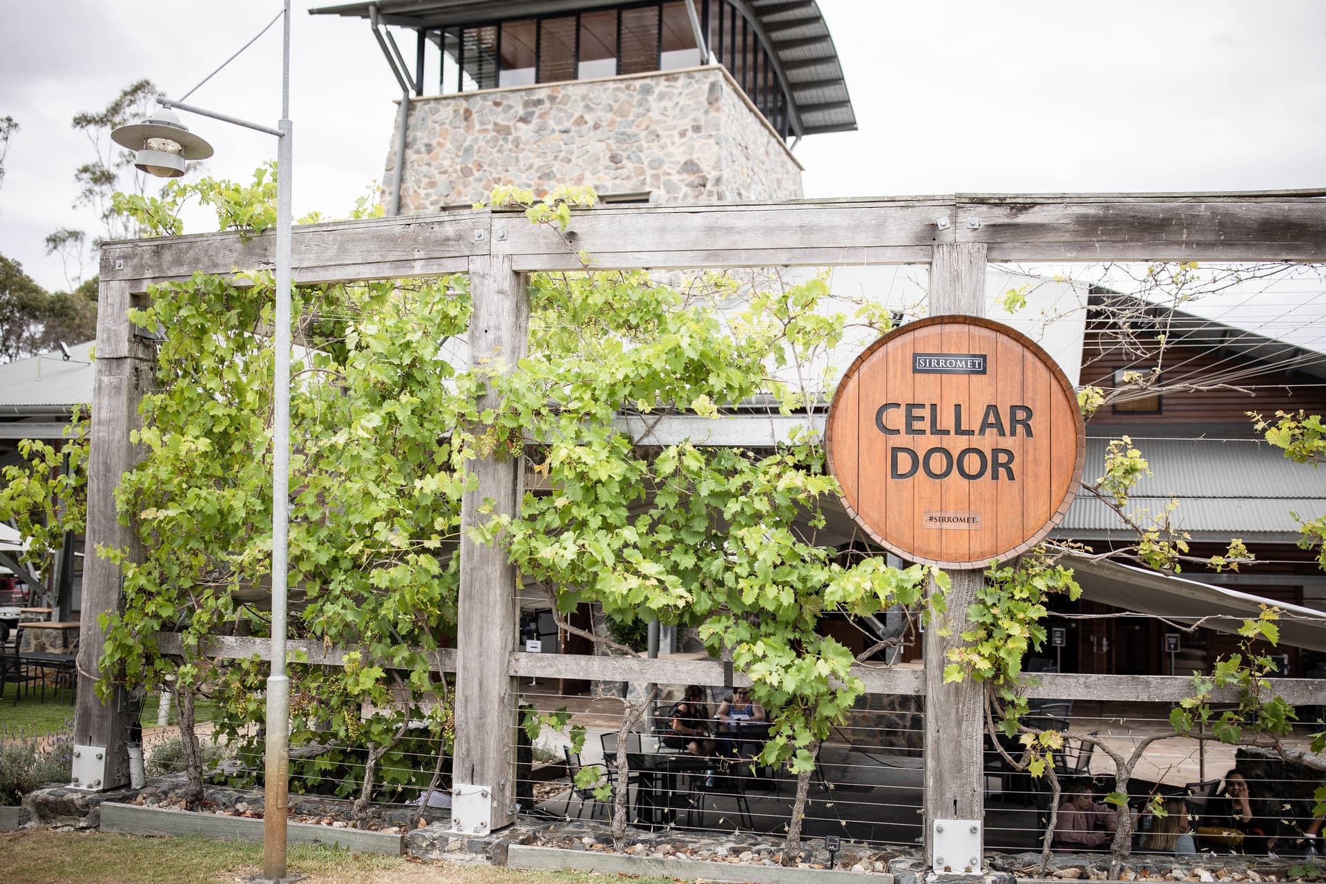 Vingårdstur och provsmakning på Sirromet Winery
