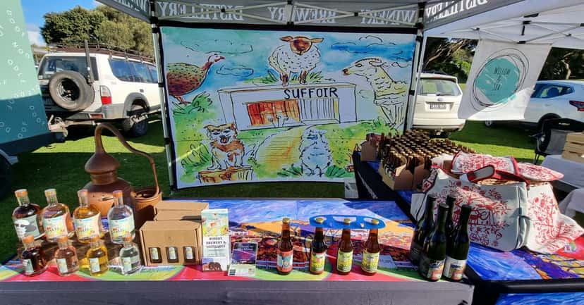 Vinprovning på Suffoir Winery
