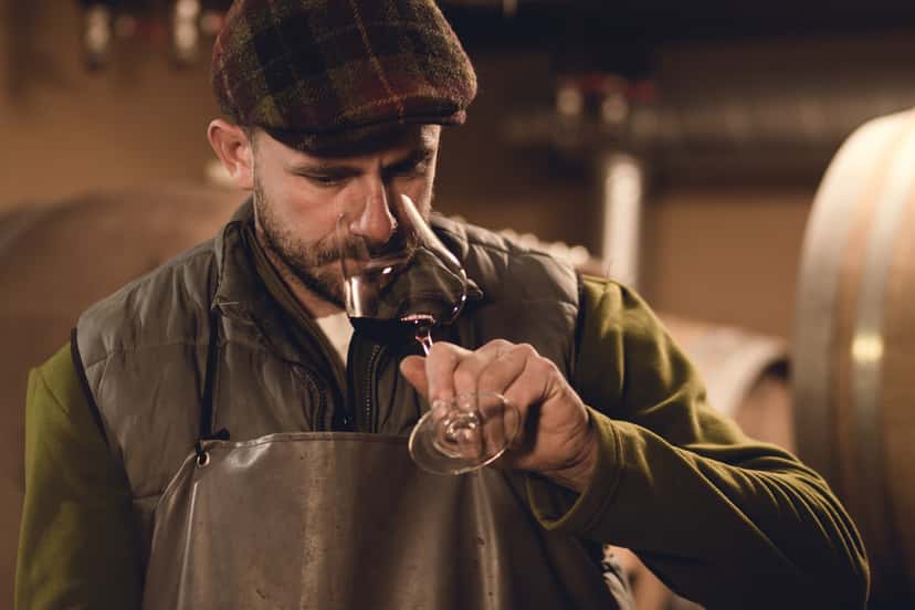 Weinprobe im Weingut Georgium