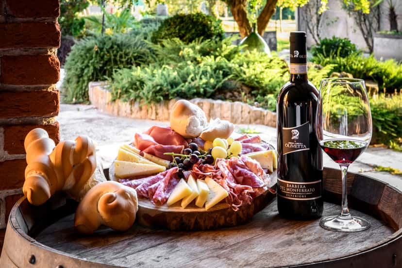 Taste Piedmont Wines on a Panoramic Vineyard Terrace