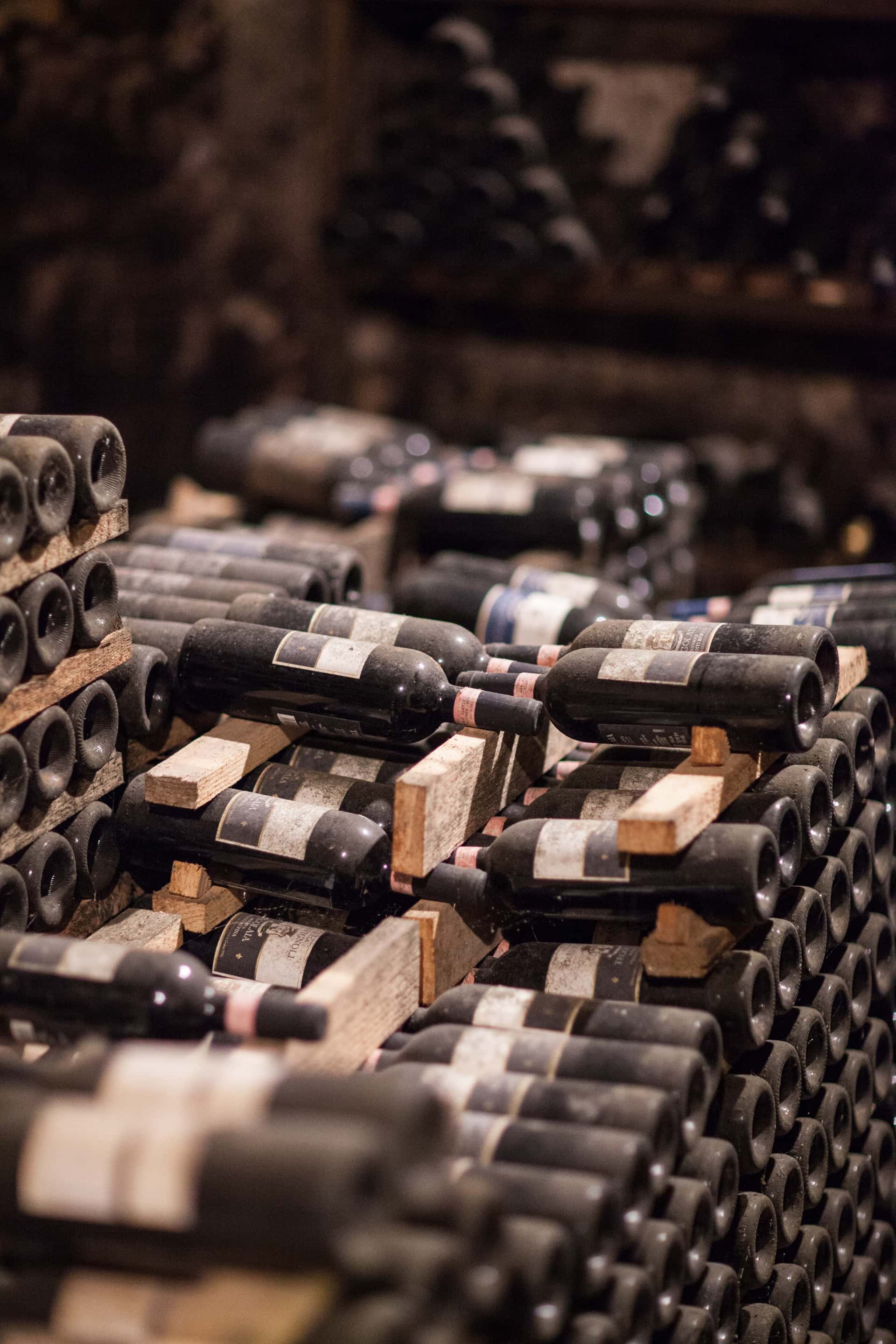 Vinos antiguos especiales en Villa Travignoli