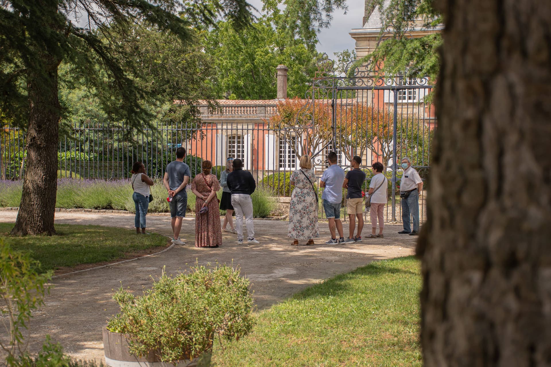 Besichtigung und Weinprobe im Château Saint Ahon