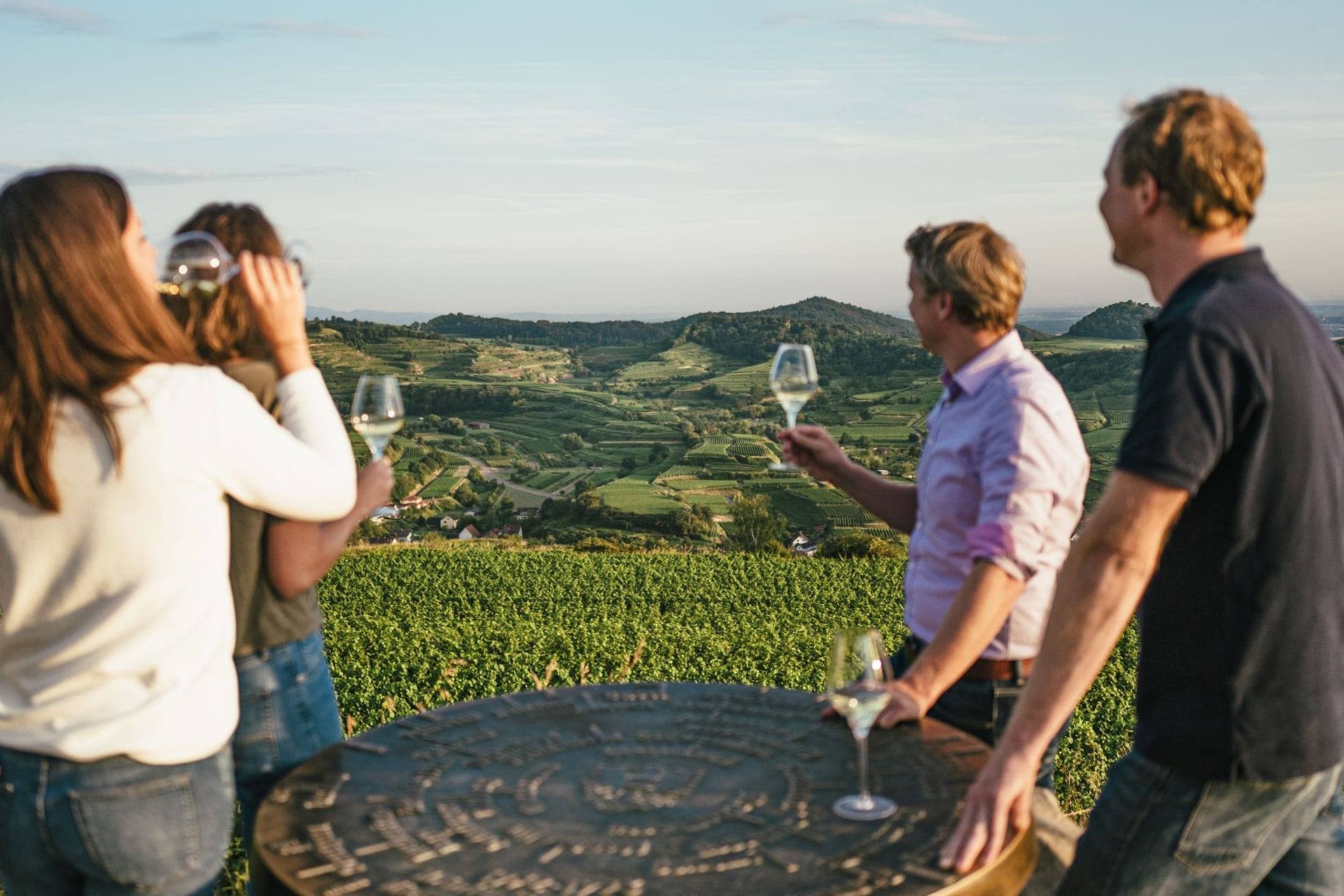 Vinprovning och rundtur på Kaiserstuehler Winzerverein Oberrotweil
