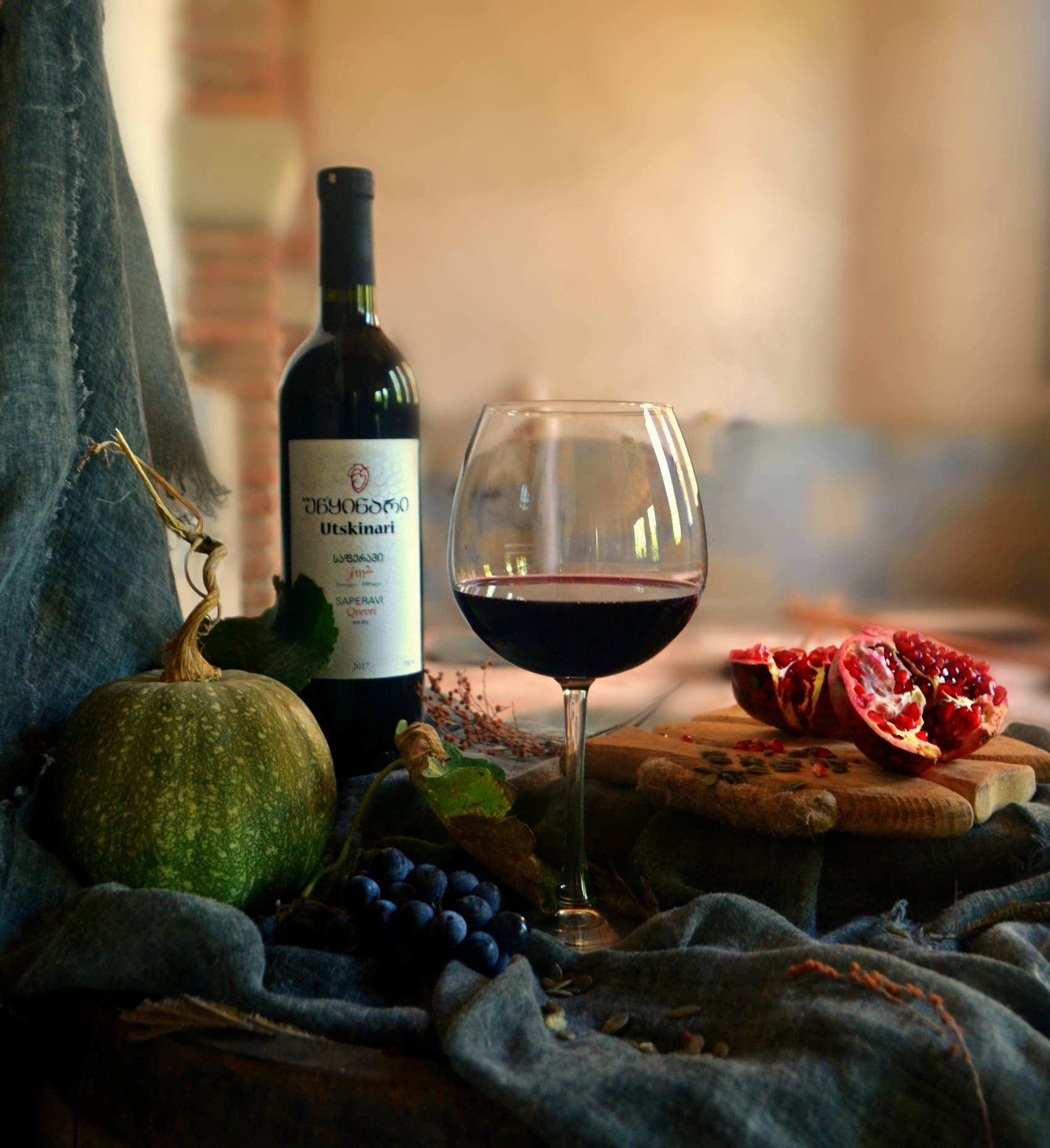 Weinprobe im Marani Utskinari