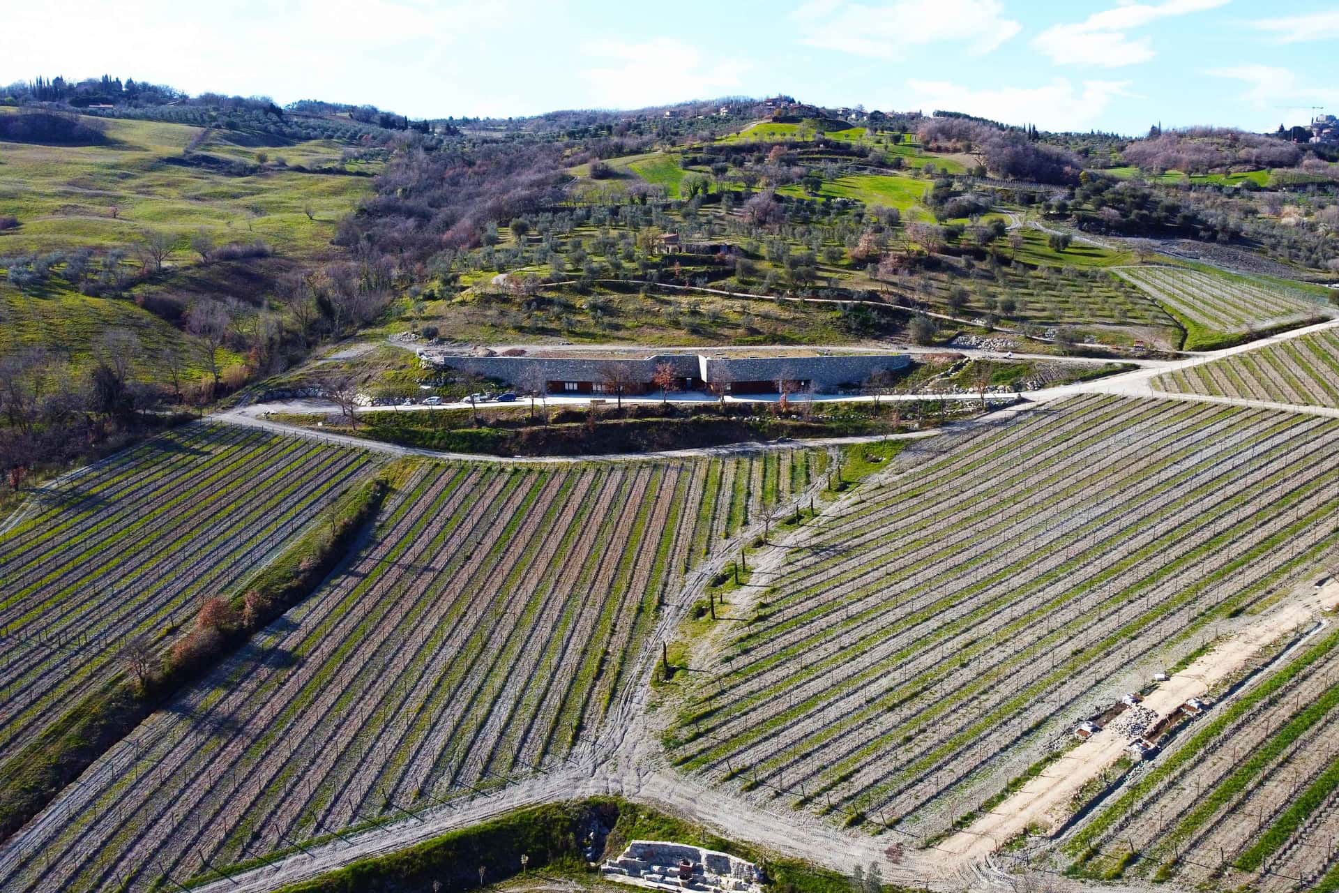 Degustação de vinhos em La Nascosta