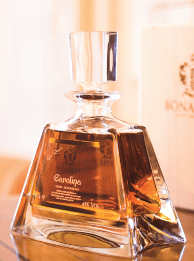 Carolina Grappa Barricade in French Oak barrels - Cantine Bonaparte