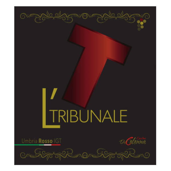 The Tribunale Umbria Rosso IGT - Cantina del Colonna