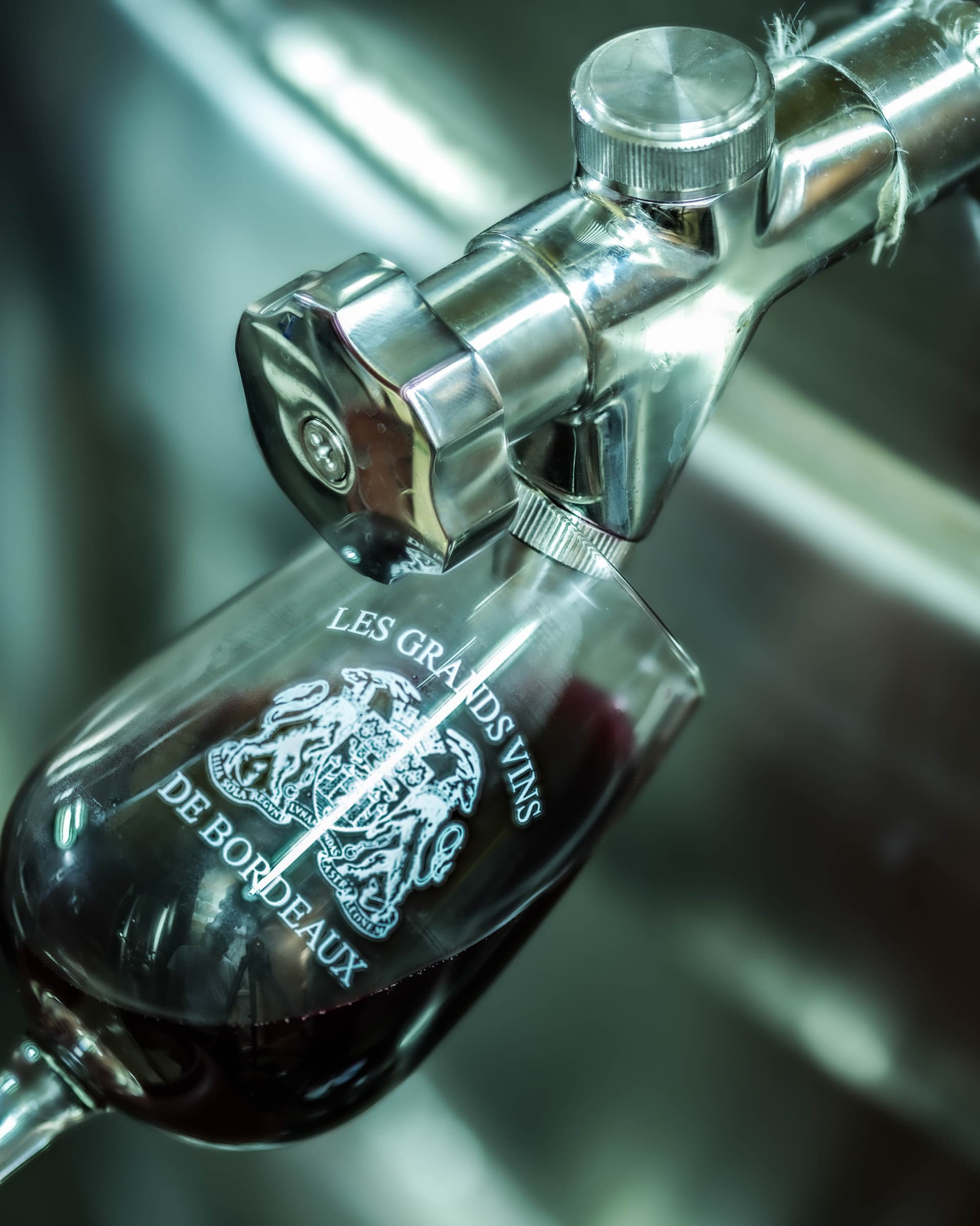 Weinprobe im La Closerie de Fronsac